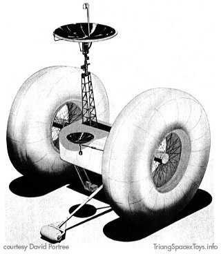 NASA concept illustration of earlier Prospector design