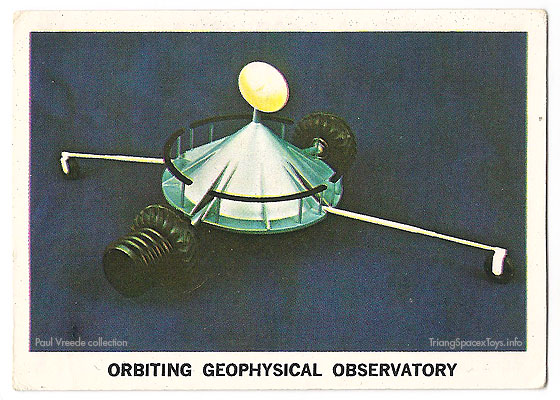 Prospector model on Space-Pak card