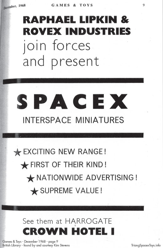 1968 Spacex launch advert
