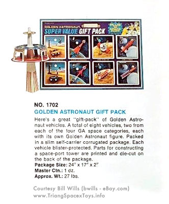 GA Gift Pack shown in 1971 dealer catalogue
